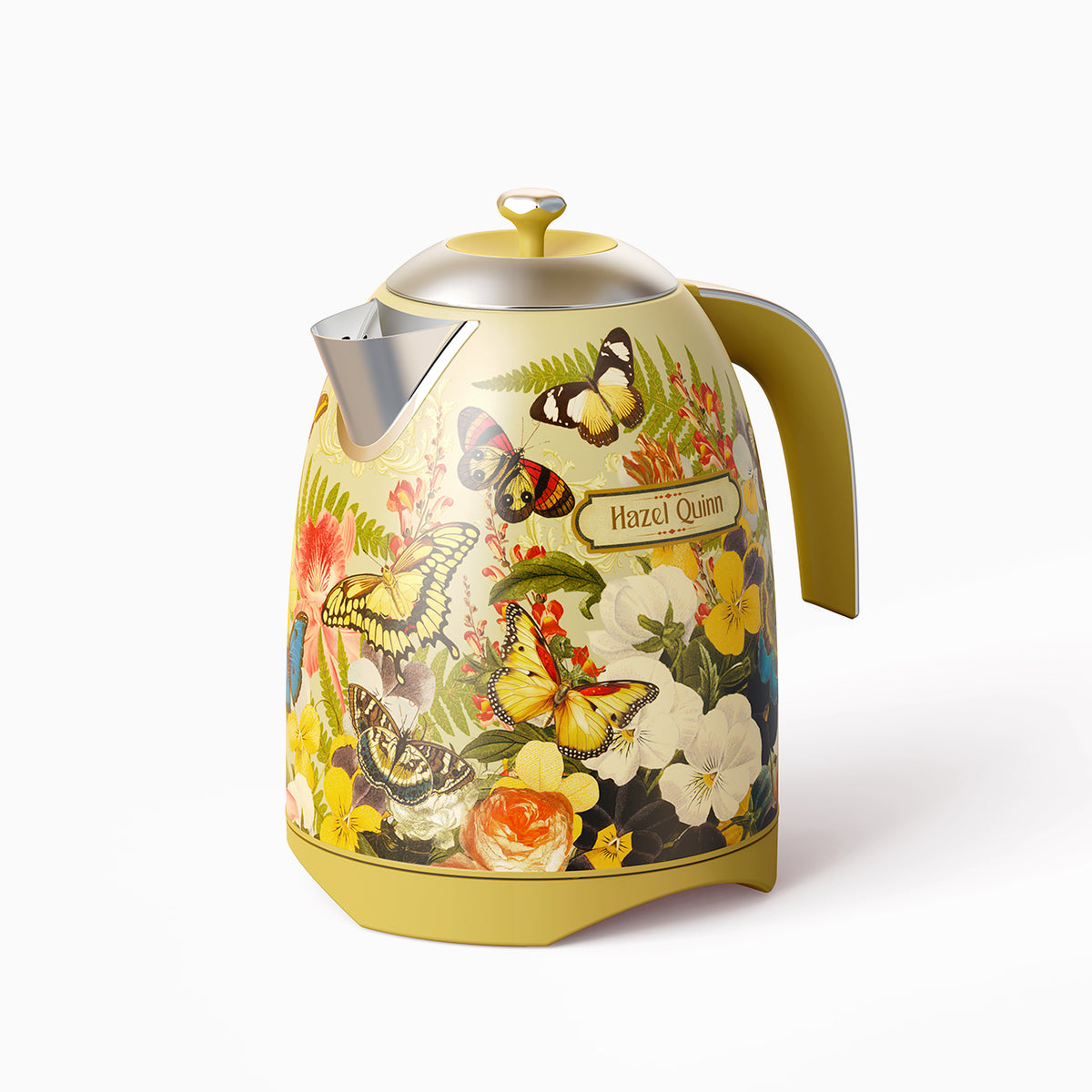 Kettle姫様♡ありがとうございます♡ Floral Series] Jointly-Designed Electric Kettle by Eduardo Recife