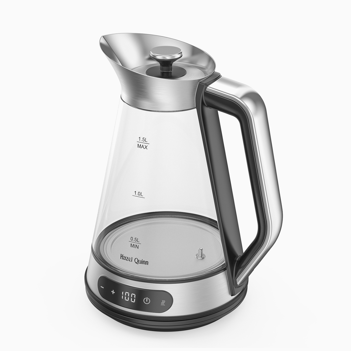 Ultra-Silent Glass Electric Kettle, with ±1°C Temperature Control
