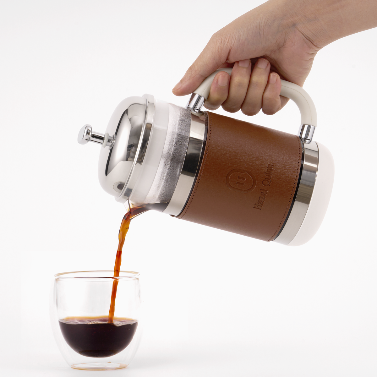 450ml/15oz French Press Coffee Maker, High-Heat Borosilicate Glass