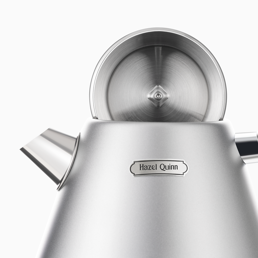 Kinghoff Bouilloire sifflante en acier inoxydable avec finition satinée 2,7 l Convient pour une Kinghoff Bouilloire sifflante en acier inoxydable avec finition satinée 2,7 l Convient pour une