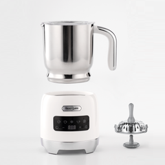 5-in-1 Electric Milk Frother, with Food Grade 304 Stainless Steel