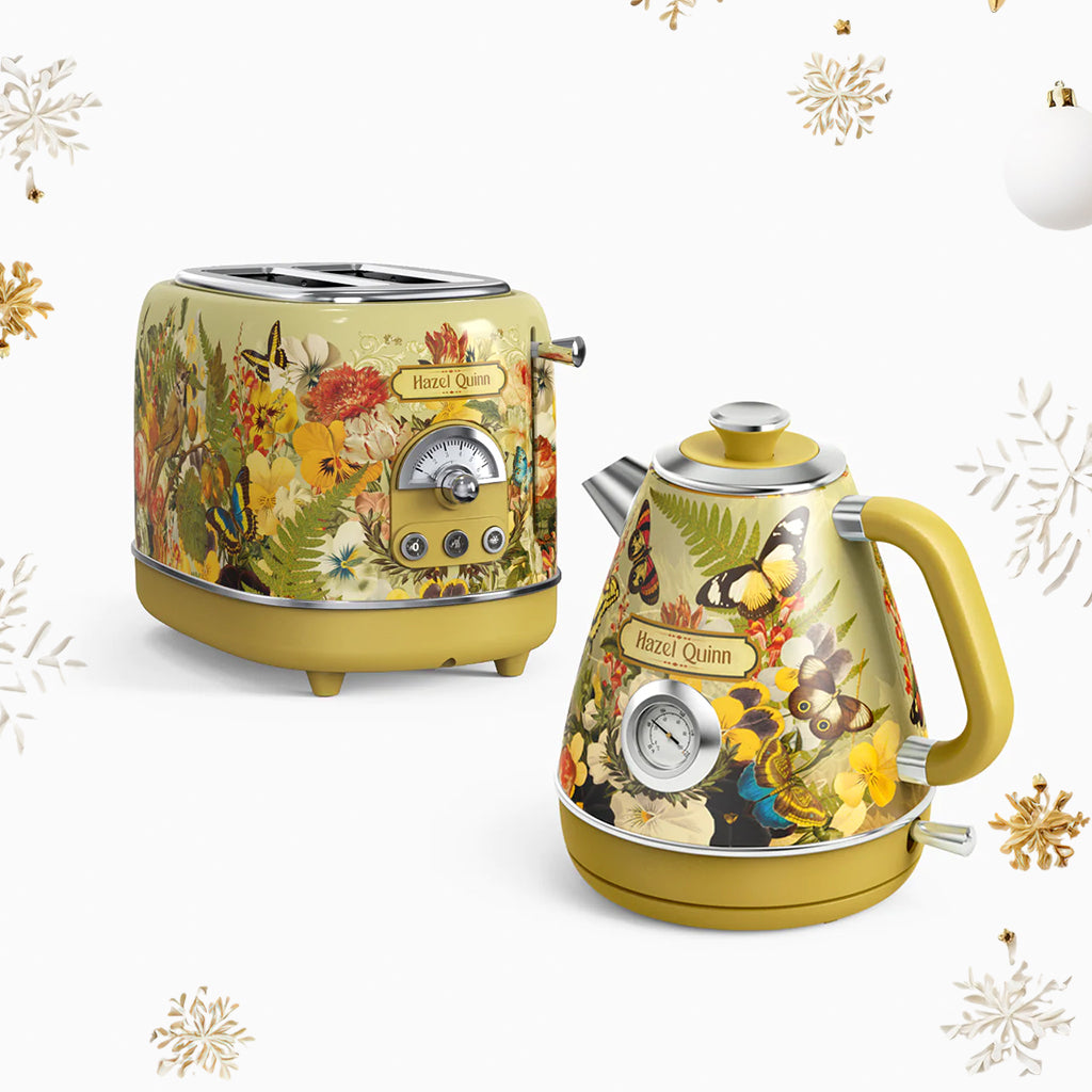 [Upbeat] Jointly-Designed Electric Kettle and 2-Slice Toaster Bundle