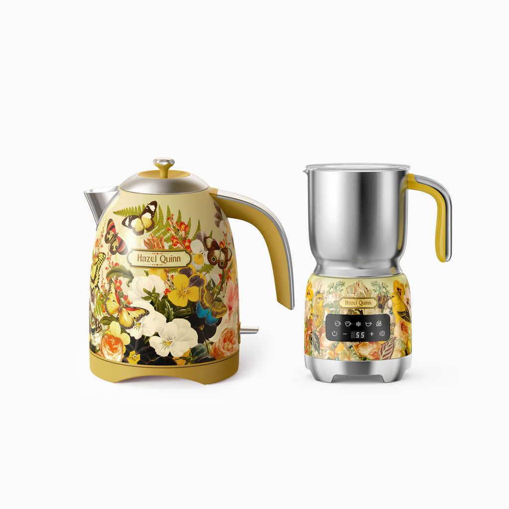 [VitaFlora] Jointly-Designed Electric Kettle and Milk Frother Bundle (Available in US & EU)