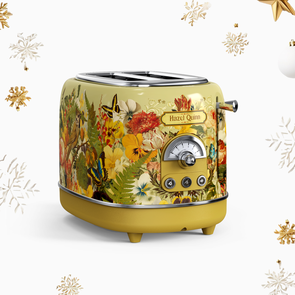 [Upbeat] Une grille-pain 2 tranches conçu en collaboration avec Eduardo Recife, doté de 6 réglages de cuisson et d'une élégante manette à longue portée