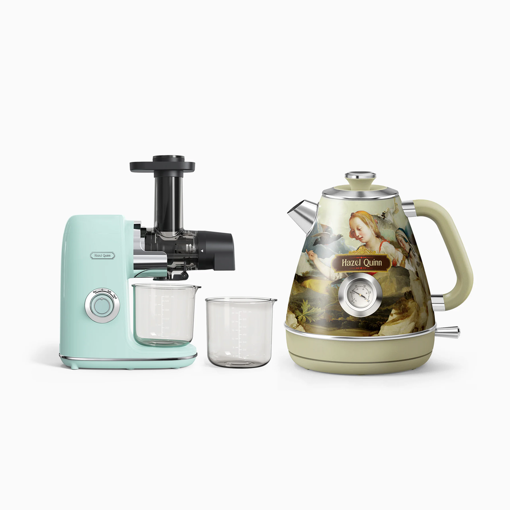 electric juicer and kettle set