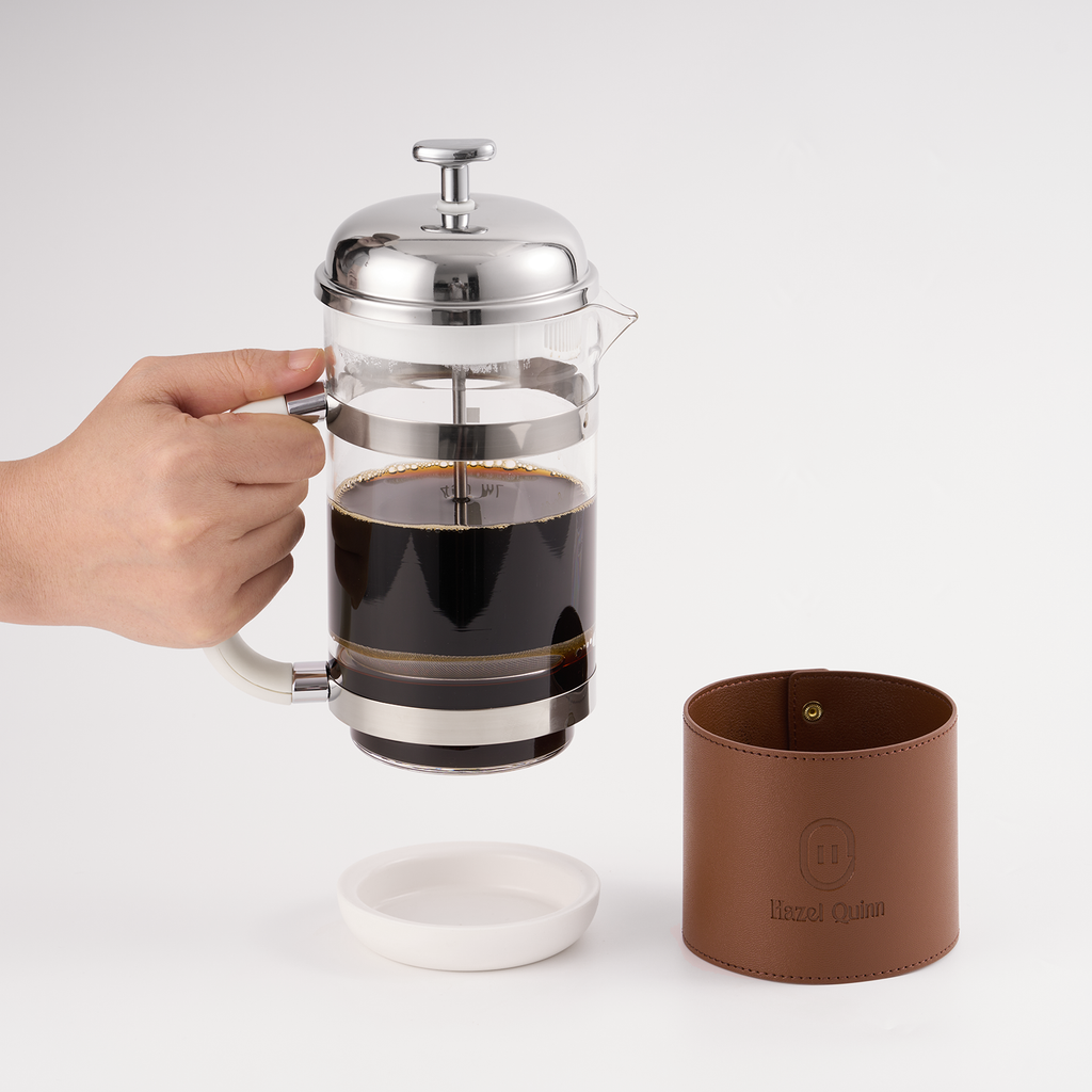 450ml/15oz French Press Coffee Maker, High-Heat Borosilicate Glass