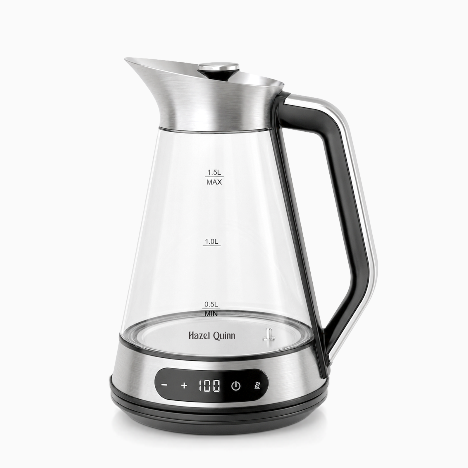 Ultra-Silent Glass Electric Kettle, with ±1°C Temperature Control