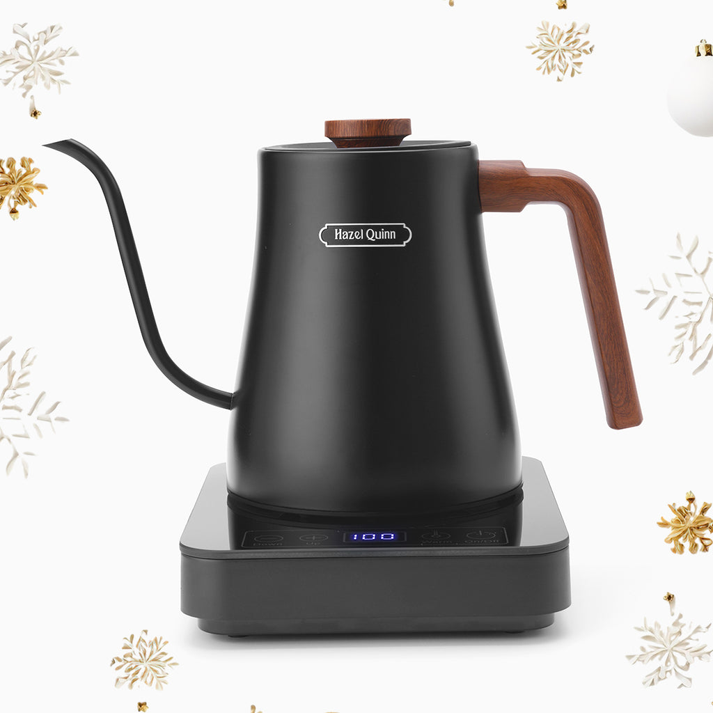 Gooseneck Electric Kettle with LED Display, Precision Temperature Control, 4-Hour Keep Warm(Available in US)